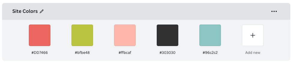 How to set up your brand kit in Canva: Branding colors