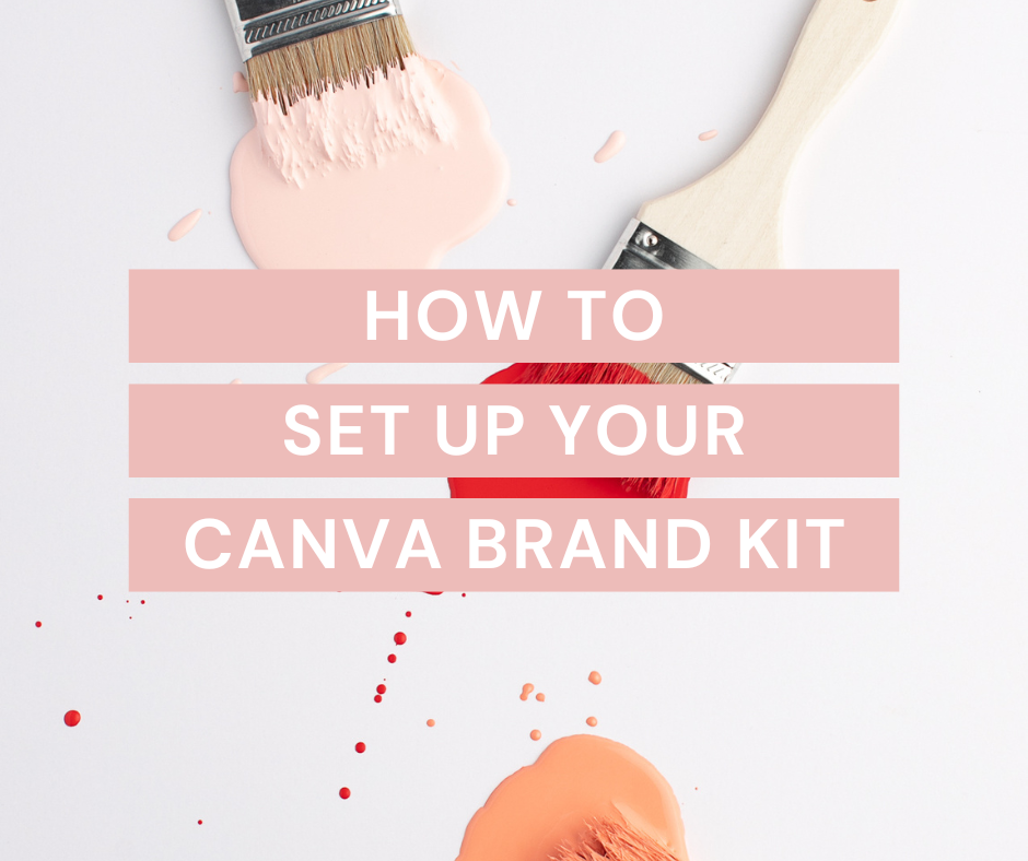 how to set up canva brand kit