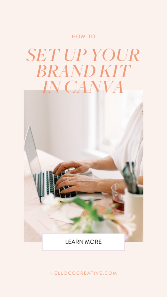 How to set up your brand kit in Canva